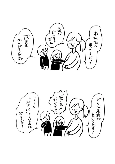 弟の名前

#むぴーの絵日記 