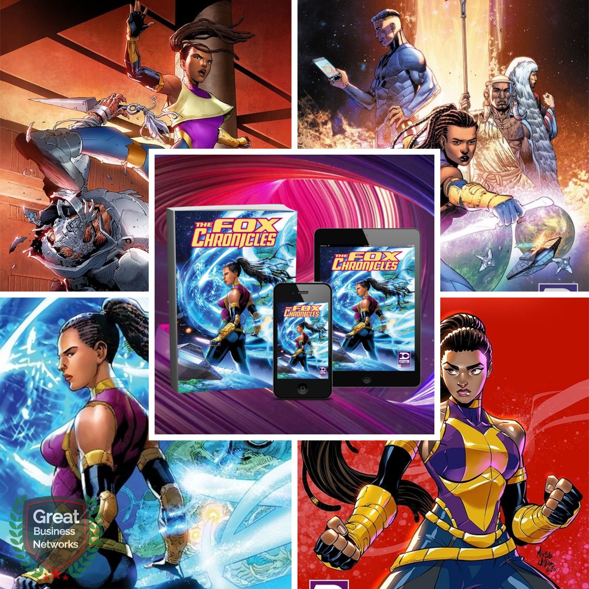 DiversityInSpec's tweet photo. BE A PART OF SOMETHING GREAT, CONTRIBUTE TO THIS AWESOME PROJECT TODAY!
The Fox Chronicles #1 A  Sci-Fi Action Adventure!
https://t.co/wCVgg8nBEl https://t.co/9gumhmUidF