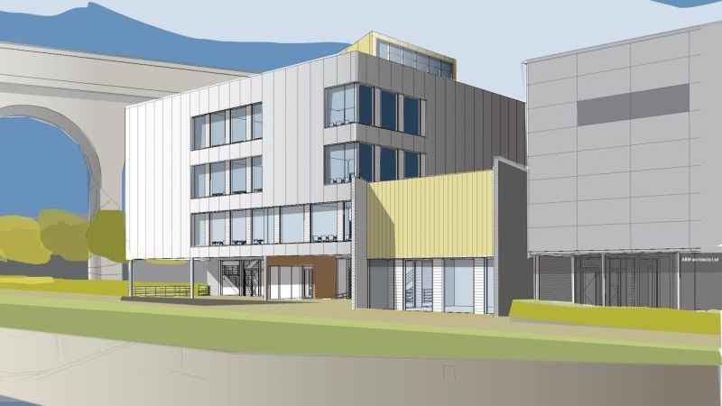 burnleysocial's tweet photo. Loving the look of this planned extension to @burnleycollege and its' sports hall 🙌 #StudyInBurnley https://t.co/quGbVJtXJt
