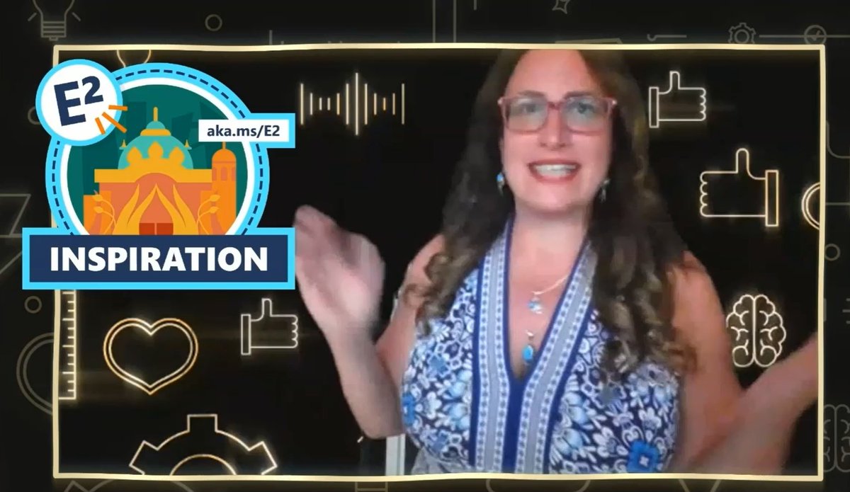 It has been a wonderful #E2! #iSpyE2 in this very inspirational closing session! #MicrosoftEDU