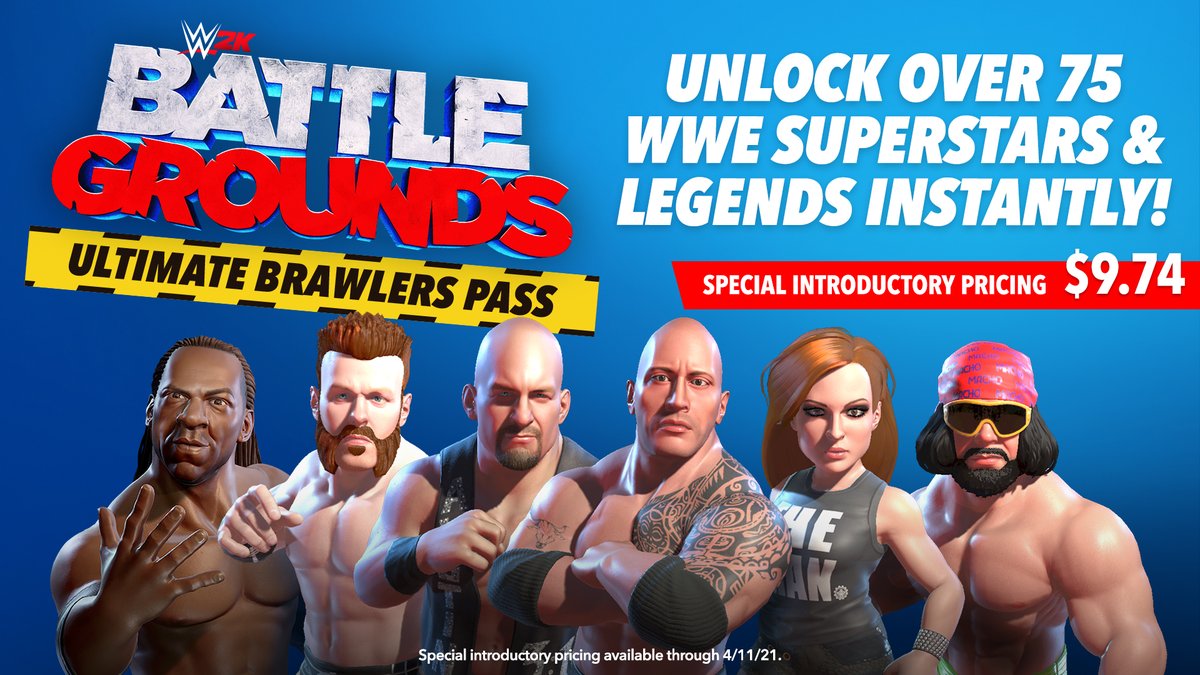 WWE 2K Battlegrounds: Ultimate Brawlers Pass