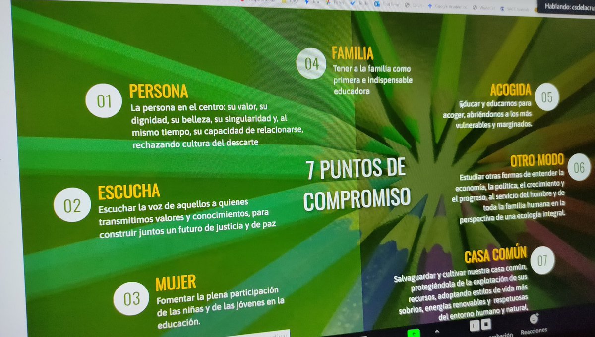 Nuestros equipos directivos Participan en una formación organizada por el Equipo de Titularidad y Fundación Edelvives. Nos unimos a la propuesta del Papa, "al pacto educativo global".
#mercedariasdelacaridad