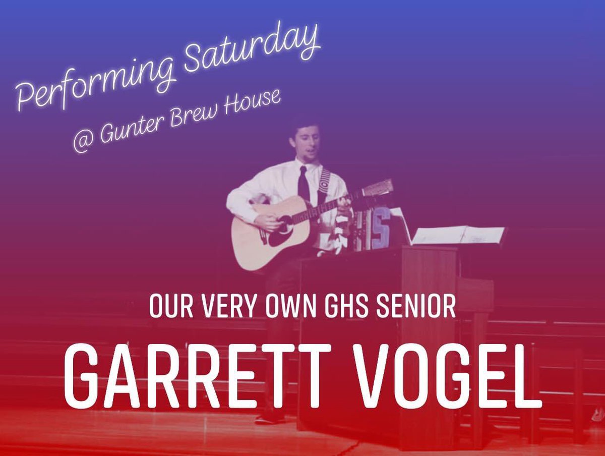 BrewGunter's tweet photo. Saturday with @garrettvogel1  entertaining us on the 🎤! He starts @ 6p ... and #karaoke will follow!
@Gunter_ISD @gunterssect @GunterHSTigers @GunterBaseball @Gunter_Texas 
#GunterBrewHouse #morethanjustcoffee #GBH #livemusic https://t.co/JY5D9Gsxiu