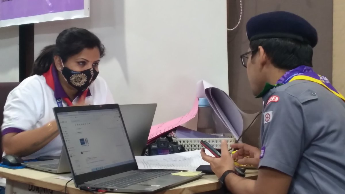 bsgnhq's tweet photo. Session on "Fund Raising" during the State Membership Growth Coordinators Training dealt with Shri S Prasanna Shrivastava Director Organisational Development and MOP APR WOSM @KirenRijiju @YASMinistry @ScoutinginAPR @worldscouting https://t.co/rMrZx4p0et