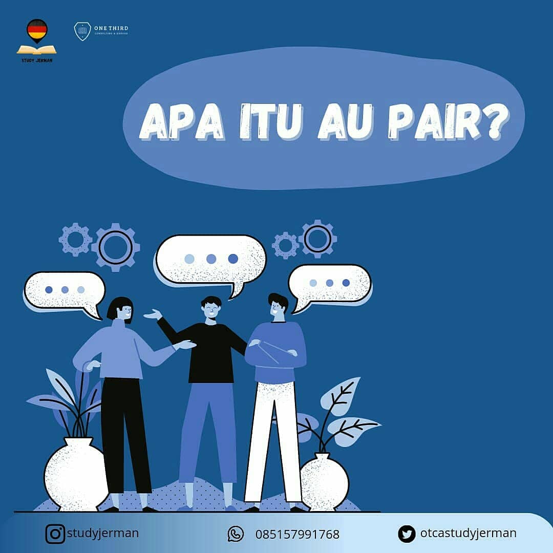 otcastudyjerman's tweet photo. Hi sobat jerman!
Apa itu Au Pair?
Program ini membantumu memperdalam bahasa, budaya dan pengalaman tinggal bersama keluarga di Jerman. Wah seru banget kan? π
#studyjerman #beasiswaluarnegeri #infojerman #kuliahluarnegeri #aupair #seputarjerman #belajarbahasajerman https://t.co/2jNgVmDpjE