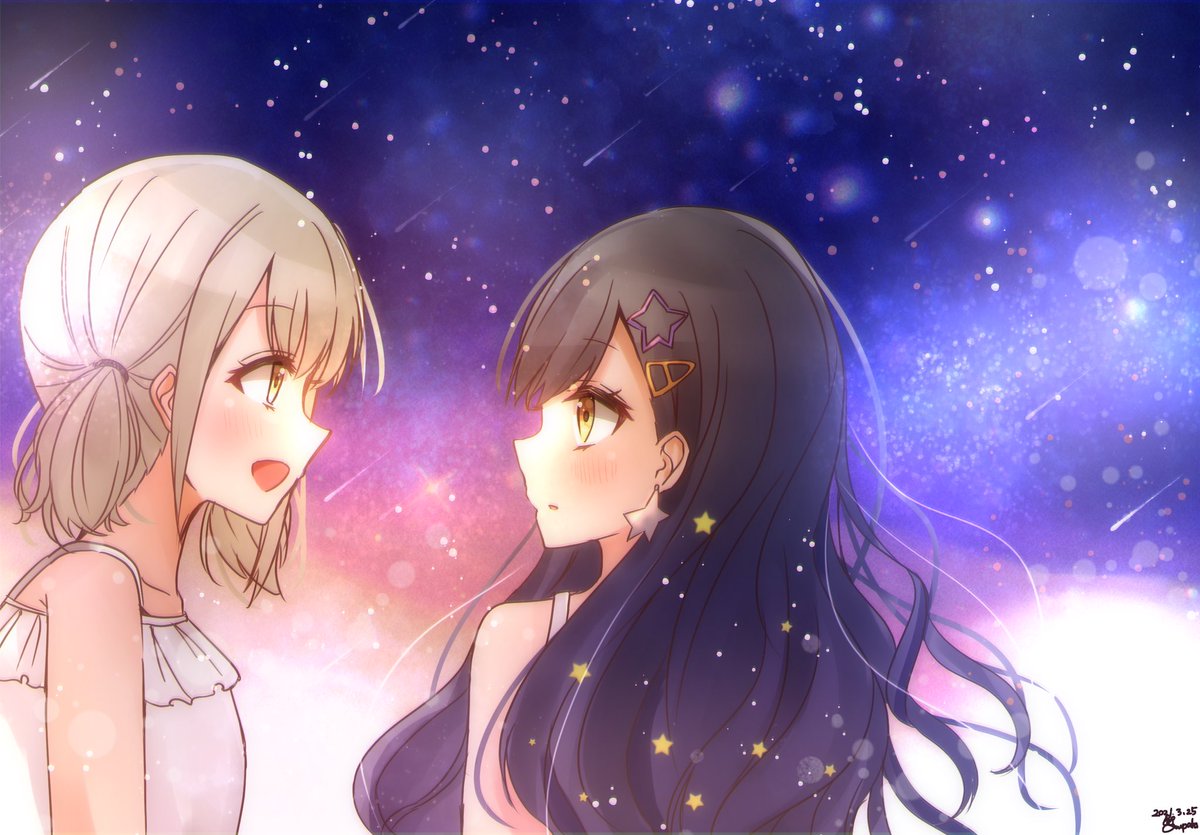 綺麗だね こは杏 原稿ぱかコのイラスト