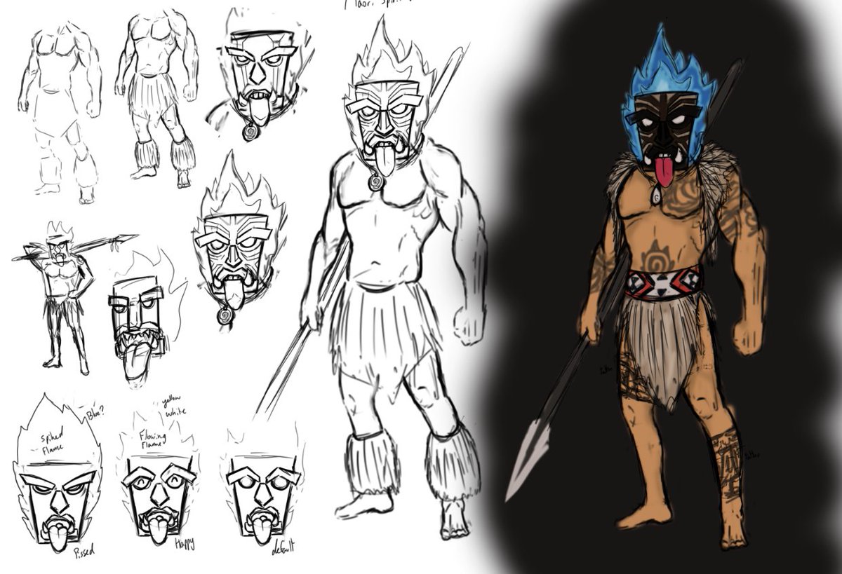 TheBeastjaeger's tweet photo. Was messing around with Aku Aku and mask guy from Speed Runners and came up with this guy https://t.co/6lZNZUaReU