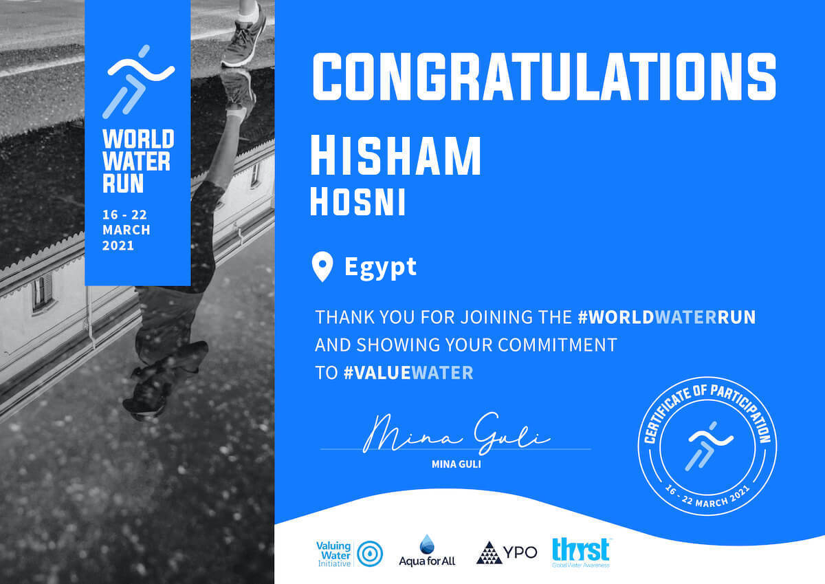 minaguli's tweet photo. @HHH_Etch thank you for joining the #worldwaterrun and sharing why it’s important to #valuewater! https://t.co/QCg476ykKq