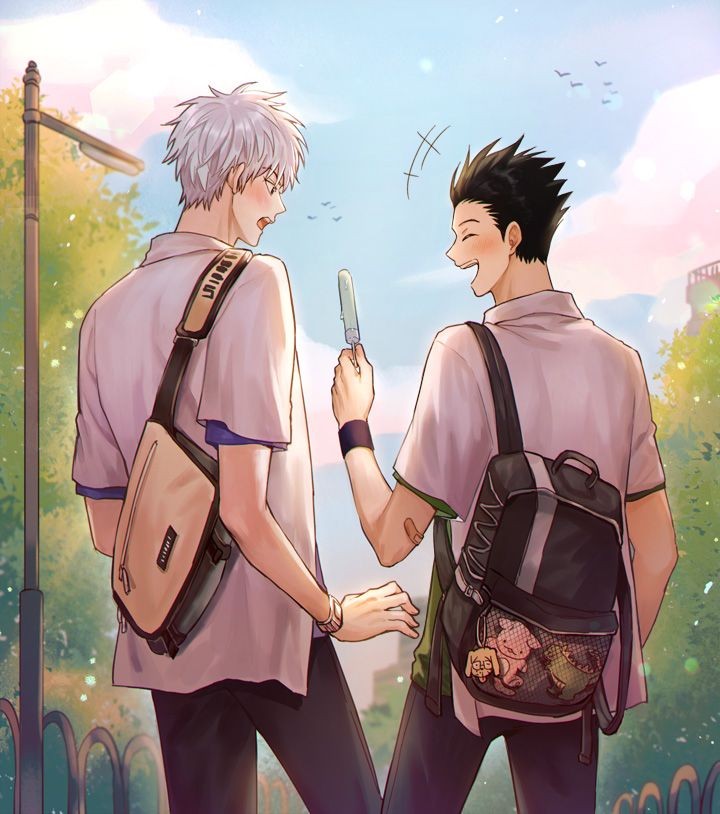02YuriChan02's tweet photo. ❤ Killua And Gon ❤
I miss them!
#hxh 
#hunterxhunter 
#killuaxgon https://t.co/B8uUUyb29n