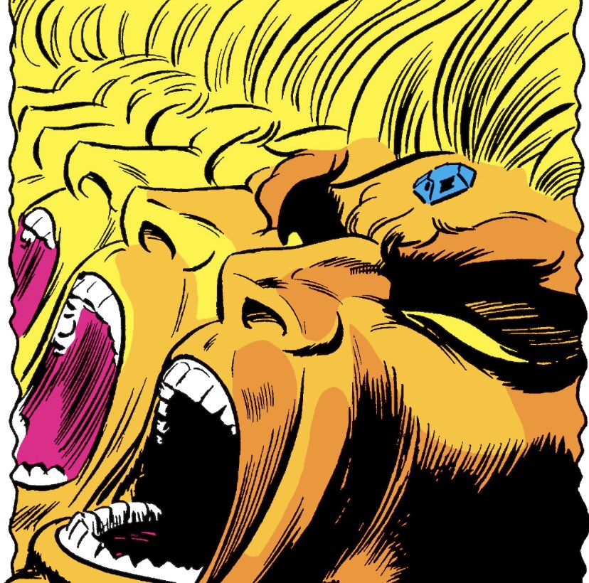 dano_cosmic's tweet photo. #AdamWarlock
✨
#Warlock #8 (Vol. 1, 1973)
✨
W-#MikeFriedrich,A-#BobBrown,I-#TomSutton,C-#GeorgeRoussos,L-#ArtieSimek
✨
#ManBeast #CounterEarth #AstrellaCarpenter #Marvel #MarvelComics #MarvelCosmic https://t.co/6UnNNx4TIc