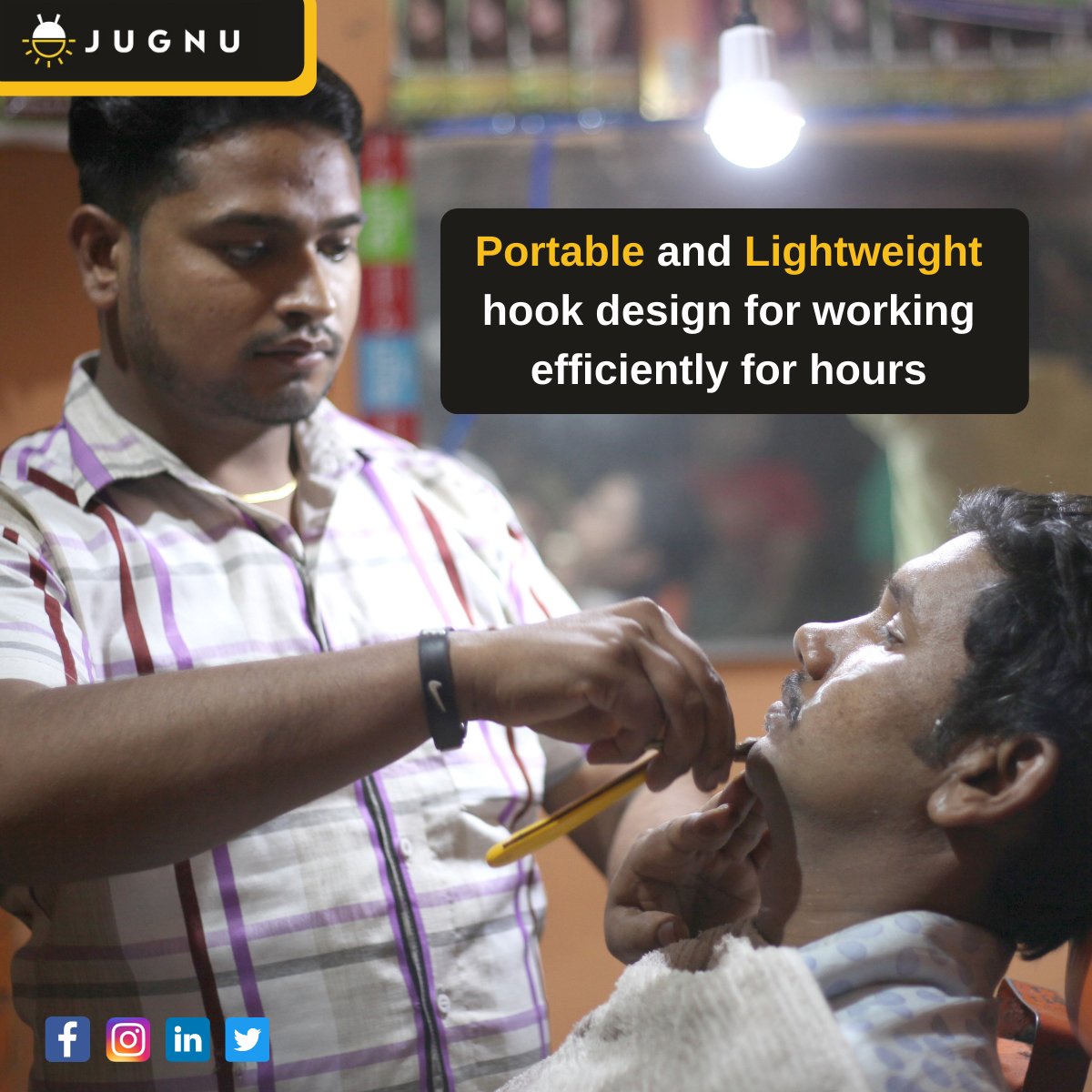 ThirdWavePower's tweet photo. Jugnu's Portable &amp; Rechargeable LED Bulb is an easy-to-carry product and a long-lasting lighting source available anytime they want for outdoor as well as indoor work.

 #thirdwavepower #distribution #solarenergy #microfinanace #ngo #solarbulb #ledbulb #distributorindia https://t.co/QFpp4YH80K