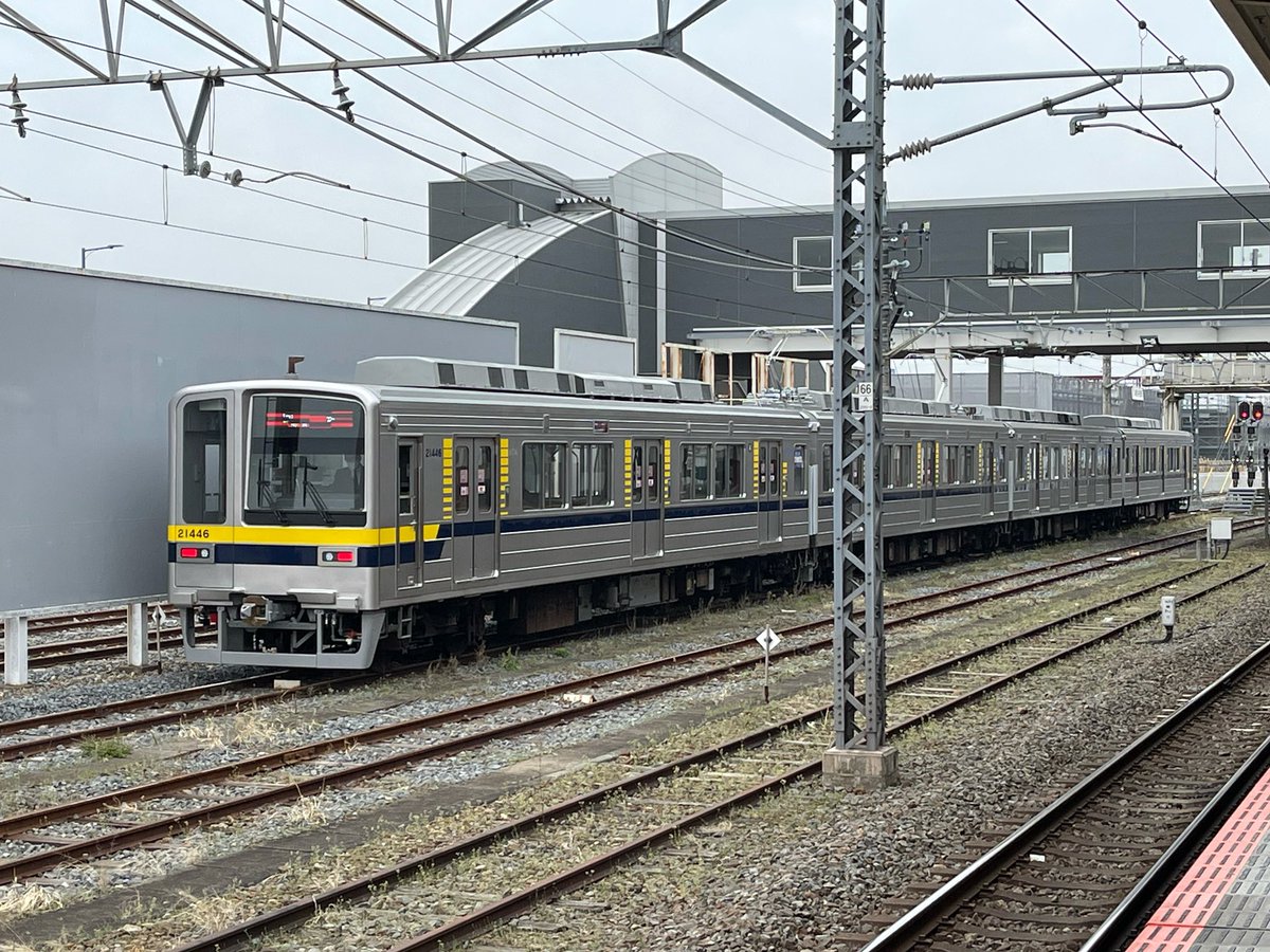 Rail_Channel's tweet photo. #21446F 津覇出場
#20400型 #21804F #21856F #13000系 https://t.co/ht81D4rcvF