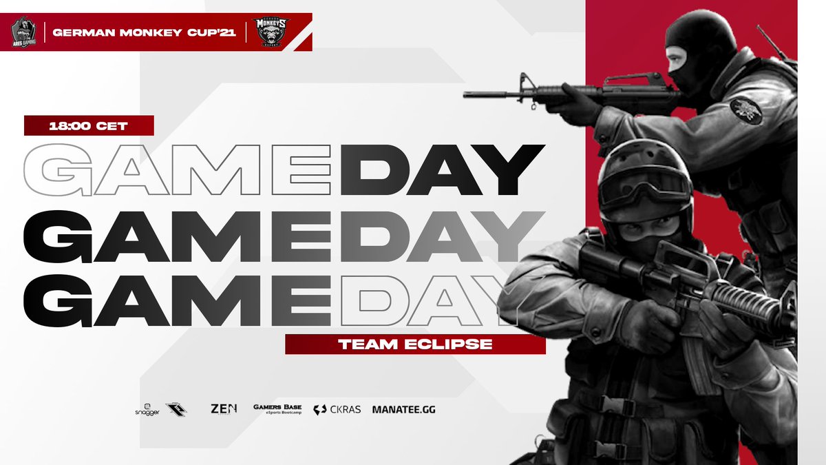 Der Kampfschrei von Team #Eclipse lehrte bereits so manchen Gegner das Fürchten 🔥

So seid während des #FrühjahrsCup gewarnt😎

⚔️ TBA
⏰ 6pm
🎥 TBA

#AhuAres ⚔️🛡️ <a href="/ger_monkeys/">GermanMonkeys</a> 🛡️⚔️ #AresArmy