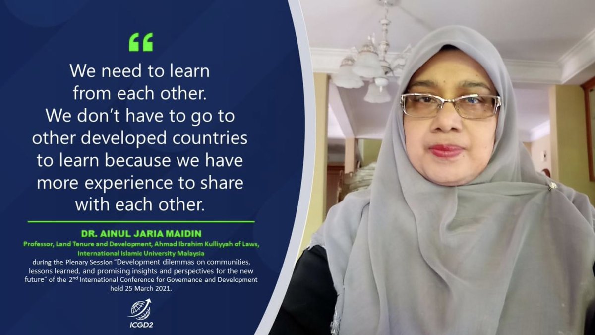 uplbcpaf's tweet image. We can opt not to go further to the developed countries, but we in ASEAN, our institutions, could already learn from one another and connect for the betterment of research and development.

#ICGD2
#CPAf
#UPLB
#NewFuture
#Governance
#Communities
#PostPandemic
#InnovatingGovernance