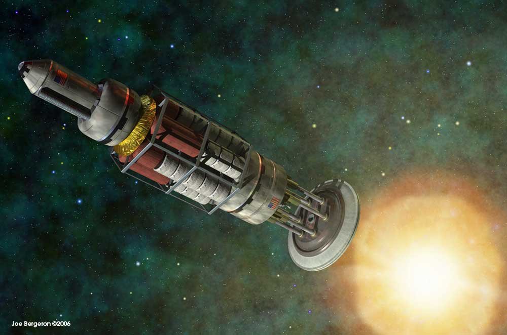орион ядерный космический корабль. яэу "топаз-1". ядерный планетолет зевс. ядерные космические корабли. ядерный импульсный двигатель орион.