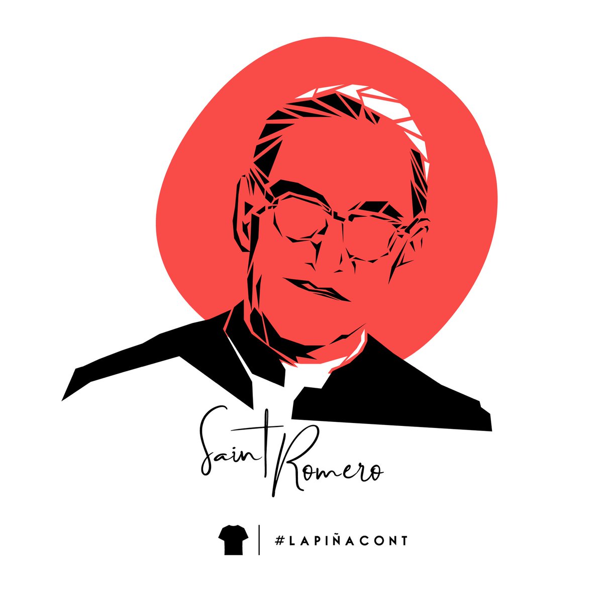 Lue04's tweet photo. SAINT OSCAR ROMERO #SanRomero 🙌🏼🇸🇻 by @lapinacont https://t.co/QE7LSzjW7k