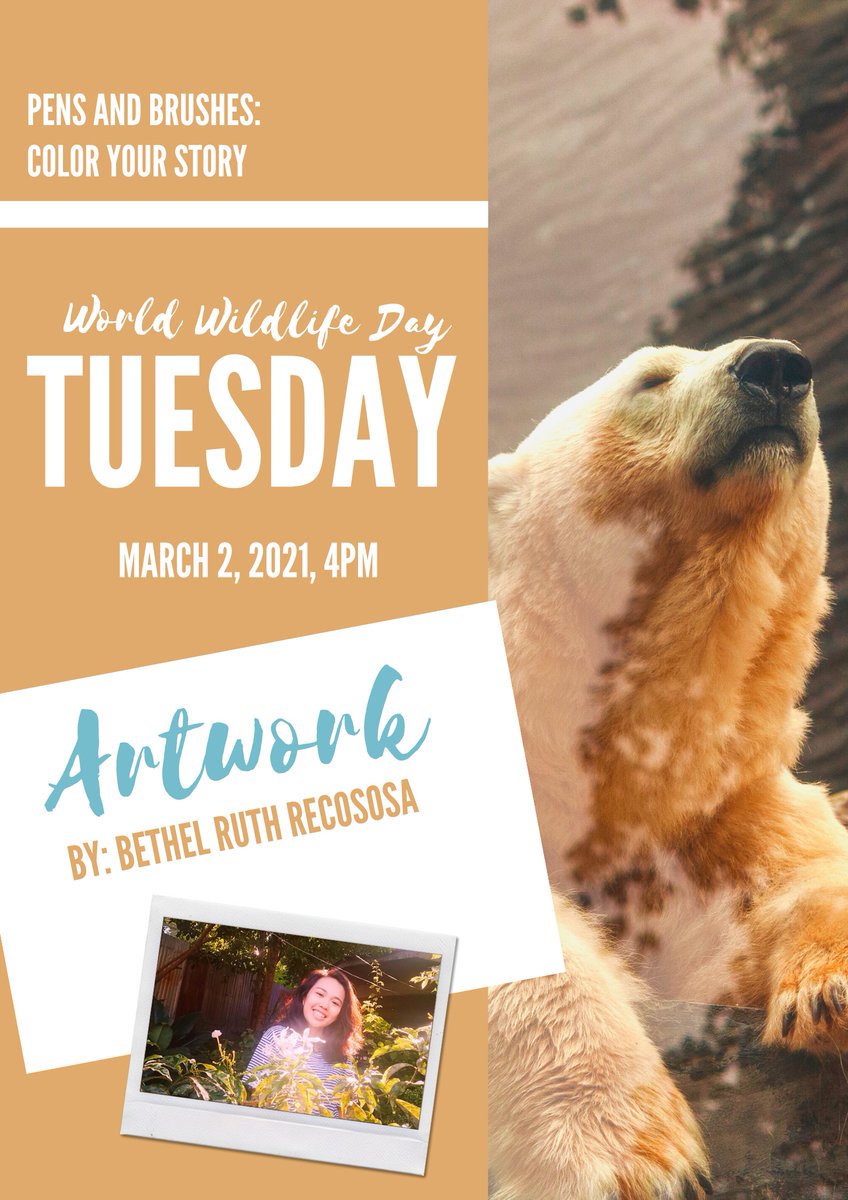 PensYour's tweet photo. Here's a little recap for the week themed with relation to the world wildlife.

Date: MAR 1-5, 2021
Theme phrase: '" Lives of the Wild: In Our Hands Is Their Fate,  We Should Save Them Before It's Too Late"

All this will be seen on our website. link in bio

#wildlife #shortstory https://t.co/gXmdsiPMuI