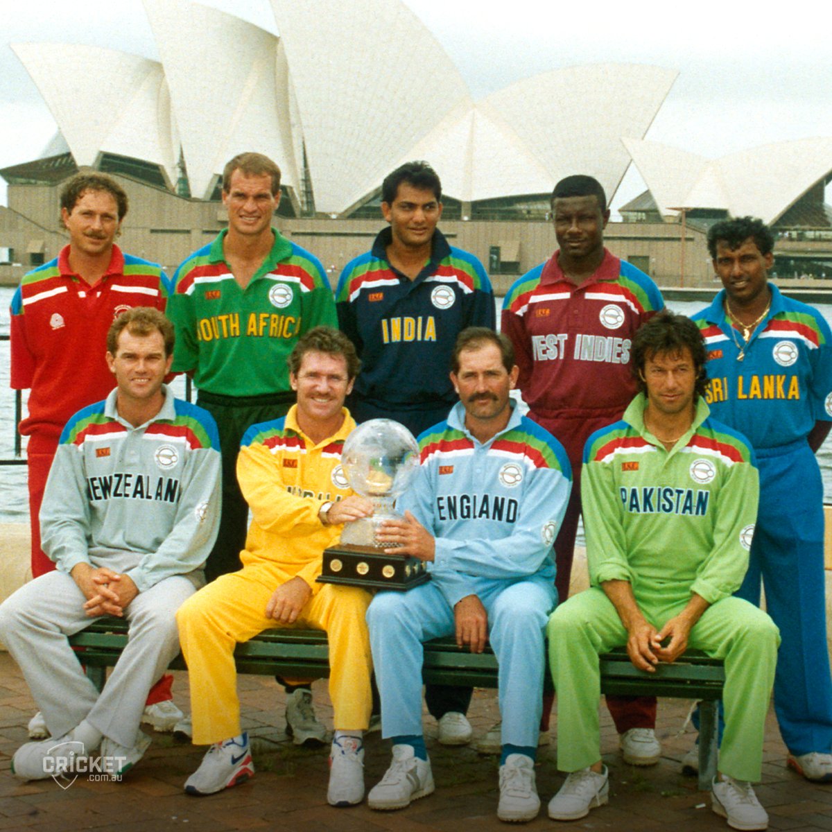 cricketcomau's tweet photo. Awesome colours from an awesome tournament!

#OnThisDay Pakistan won the 1992 World Cup https://t.co/yYVBUV3I7T