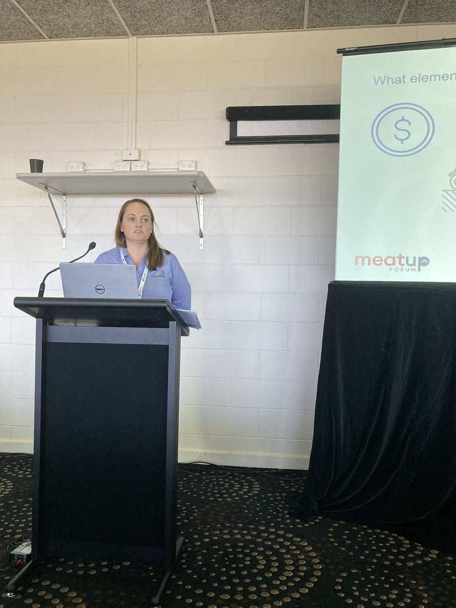 An important message from <a href="/CamillaHerbig/">Camilla Herbig</a> at today’s #MeatUp Forum “It’s about recognising where you’re sitting on the mental health continuum &amp; what is making you stressed. This is where you can have the biggest impact on improving our mental health” <a href="/ramhpnsw/">Rural Adversity Mental Health Program</a>