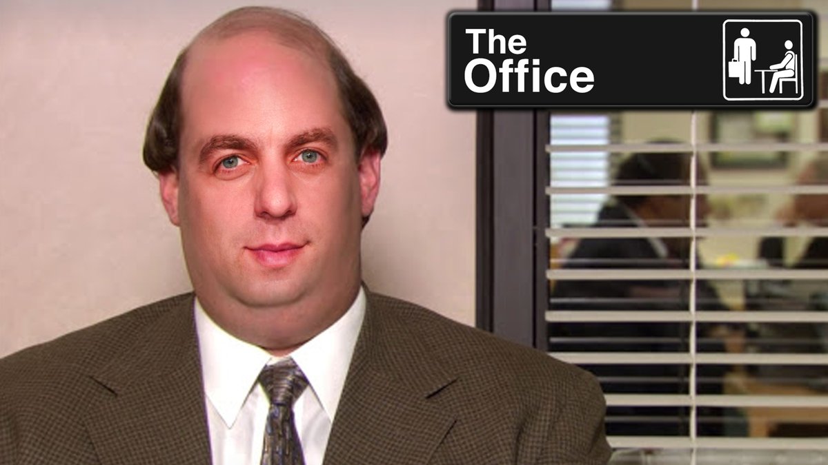 'The Office', known for moments such as Kevin spills chili, and c...