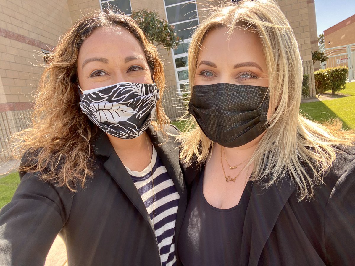 THE Pacifica High School was my next stop and Principal Lawrence gave Trustee Sher and I a campus tour of hybrid learning. We were able to visit classrooms, and see teachers and students excited to see each other in-person for the first time! Awesome job, Tritons!