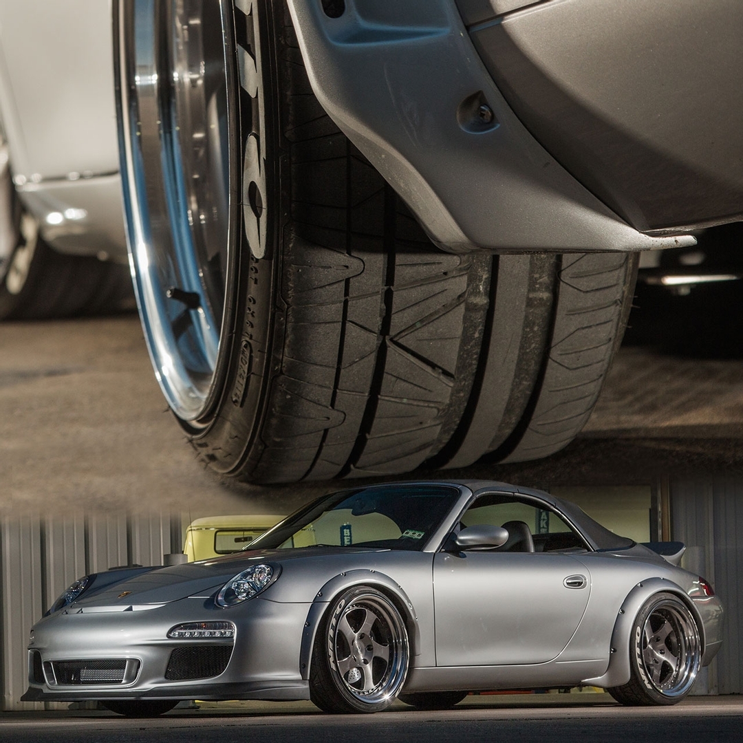 NittoTire's tweet photo. Good looks, LS powered, and a set of fresh #INVOs... can't ask for anything more 😌
#DrivingLine l #Porsche996 l #GasMonkeyGarage https://t.co/MBnhzpSaAd