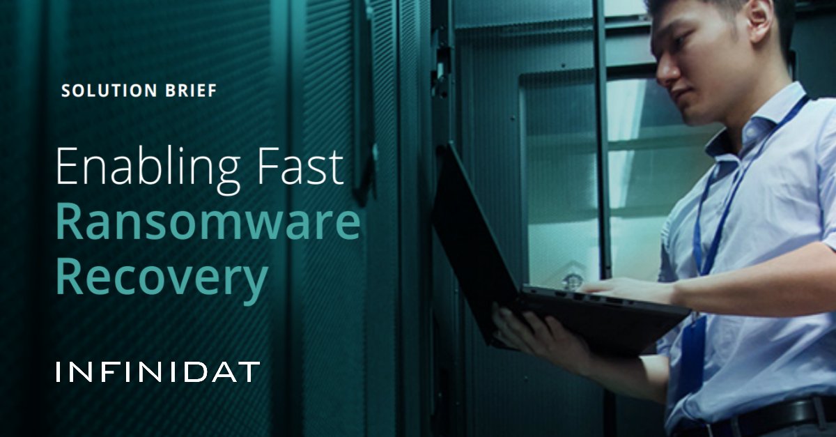 Running your business is hard enough without the added challenges of a ransomware attack. Get peace of mind with a proven remedy to quickly and reliably recover data. okt.to/7XZ2dk