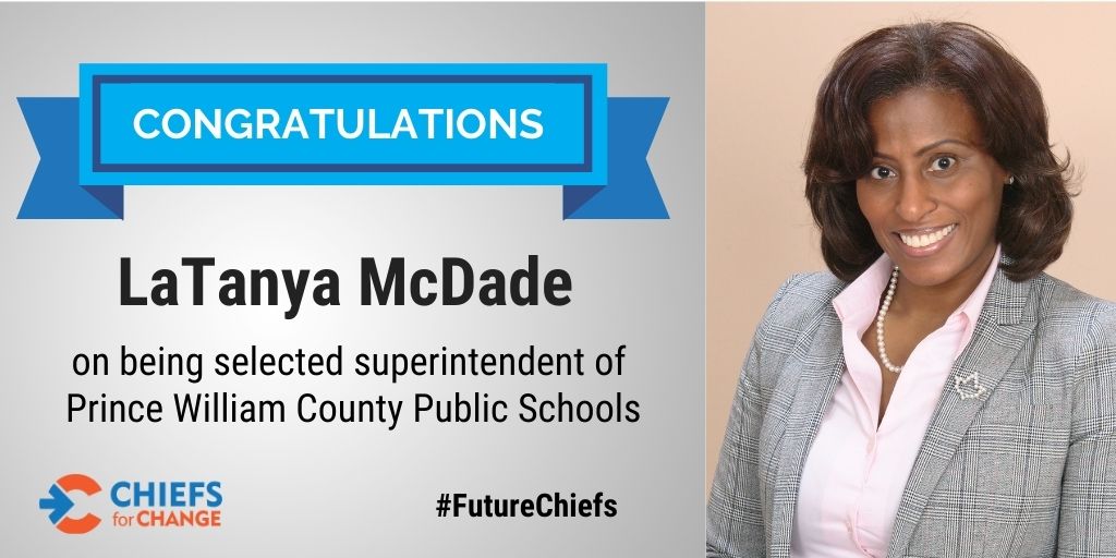 chiefsforchange's tweet image. #FutureChief @LDMcDade will be the first person of color, and the first woman, to lead @PWCSNews, Virginia’s second-largest district! She is currently chief education officer in @chipubschools under CFC board member @JaniceJackson. #WomenLeadingEd chiefsforchange.org/2021/03/24/fut…