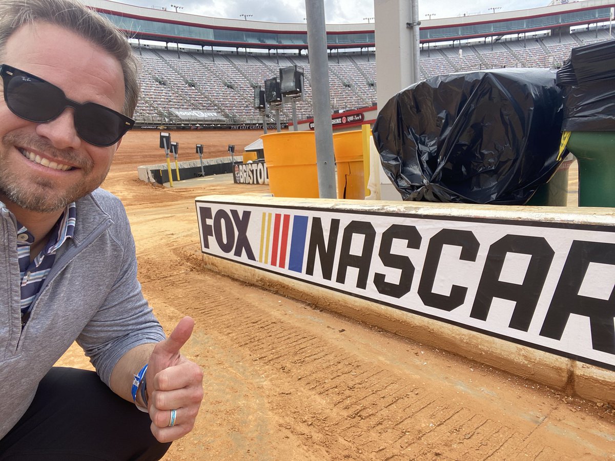 MarcusSMI's tweet photo. I’m so proud of our whole team at @BMSupdates for everything they’ve done to prepare for the @NASCAR dirt race this weekend! Great job @jcaldwellbms  @steveswift4 and the BMS crew! So many details, so much dirt, and lots of fun for all of us to look forward to! #FoodCityDirtRace https://t.co/hSgdRXaEyI