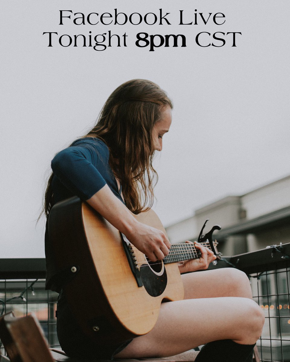 Tonight! Head over to my facebook pages and tune in. ✌🏻💖
