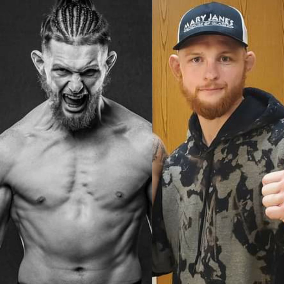 bareknucklefc's tweet photo. Kaleb Harris before & after #BKFC16 with a near flawless victory! https://t.co/DFHs0dZn7W