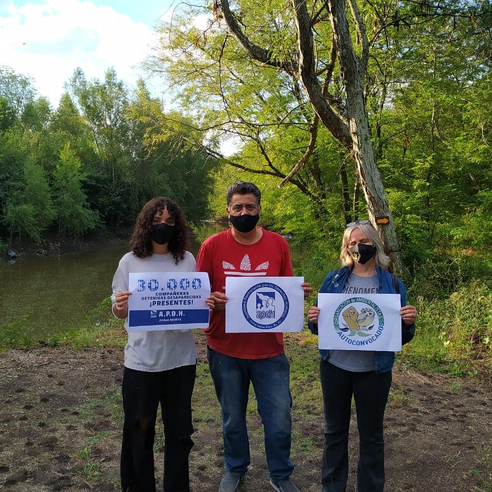 gualma's tweet photo. #PlantemosMemoria en la ReServa ecológica de Pilar. Con la presencia de Norita Cortiñas en una emocionante jornada el Domingo con @erycahahn1970 participó el Int. @FedericoAchaval dijimos #NuncaMás y sembramos futuro, por el Derecho humano al ambiente como condición para la vida. https://t.co/gvsoYC6qOX