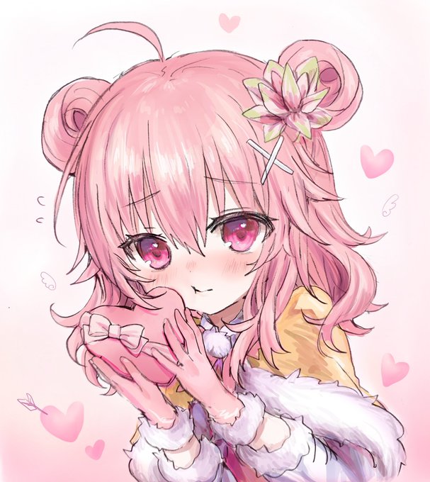 #見た人も無言でピンク髪美少女貼れ 