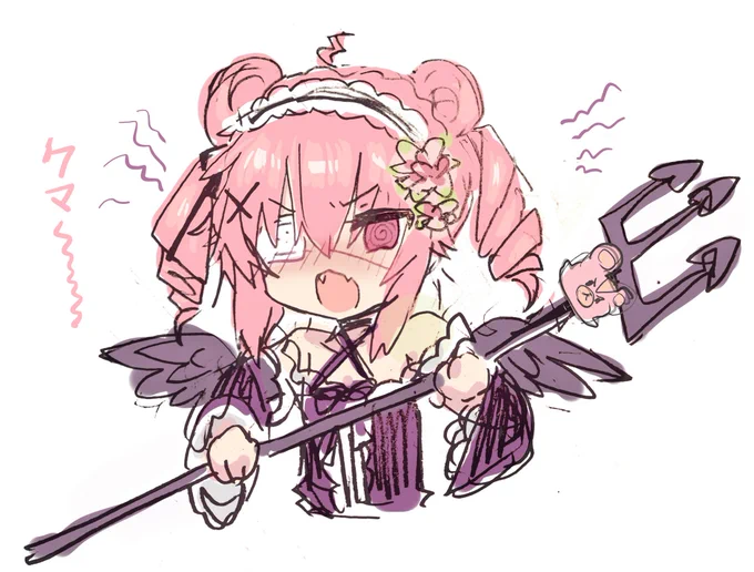 #見た人も無言でピンク髪美少女貼れ 
