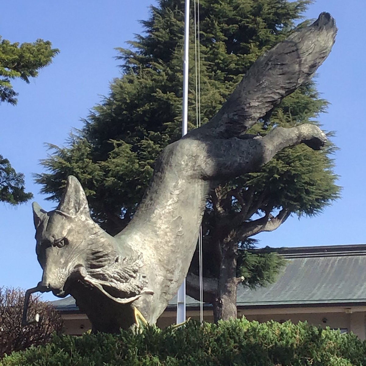 おはようございます。 本日初午大祭3日目です。 こちらの写真の狐像は