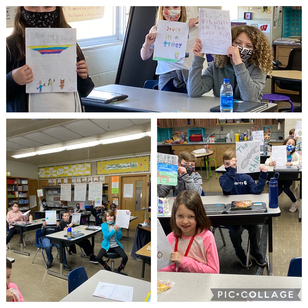DgoetzDoris's tweet photo. Brendel 3rd graders in Mrs. Winterfield’s class are amazing fiction writers! Proud to share their ideas and writing; authoring their own stories during reading month! https://t.co/MCcj6uNRar