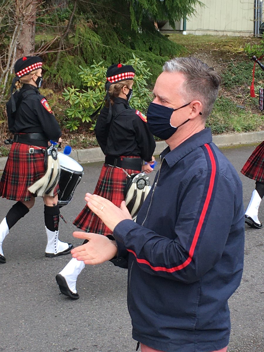 GigHarborPolice's tweet photo. We salute and thank @Gigharborfire Chief John Burgess on his retirement today.  He has been a great partner and leader in public safety for the #GigHarbor community and we wish him well in future endeavors. https://t.co/yoZpSSMowR