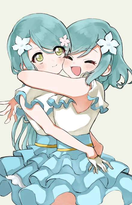 #氷川紗夜日菜生誕祭2021
大遅刻しちゃったけど2人ともおめでとう?? 