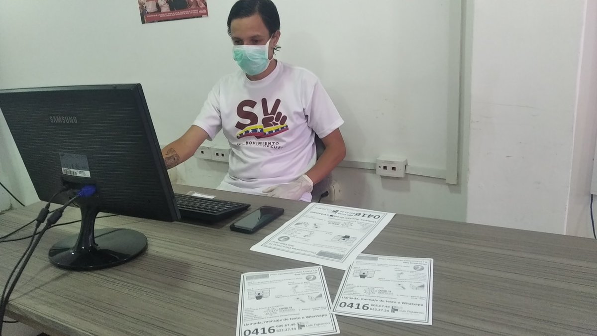 MsvPlaza's tweet photo. #PrevenirEsVencer brigadistas del @MsvPlaza consolidan la pieza fundamental en #Guarenas para la apertura de la Sala Situacional @Guarenas0Covid #24Mar @MovSomosVe @SomosvMiranda @MervinMaldonad0 @luiscarPSUV @HectoRodriguez @NicolasMaduro @MinSaludVE @MPPSMiranda https://t.co/jo0XA4HQgo