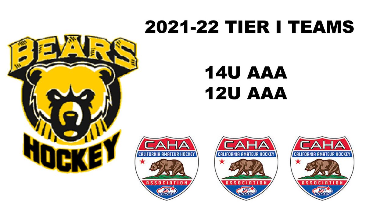 Pickwick_Ice's tweet photo. BIG NEWS for our #PickwickIce California Golden Bears program, which achieved Tier I status from #CAHA to compete at the 14U AAA and 12U AAA levels for the upcoming 2021-22 season! ๐ป ๐ ๐ช๐ป https://t.co/CXTDKko6pw