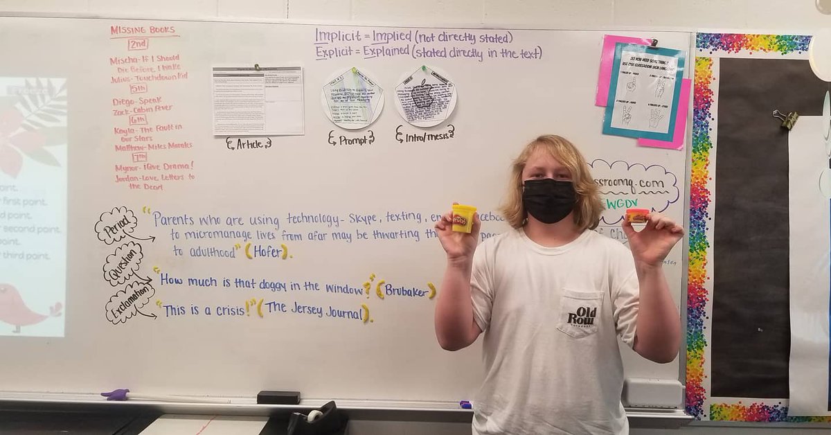 NmbMrs's tweet photo. Yesterday we put our plexiglass to good use to learn punctuating quotations! Plexiglass, expos, and play-doh... what more do we need?? #nmbmchiefs #relentless https://t.co/f1LzcMRPkM