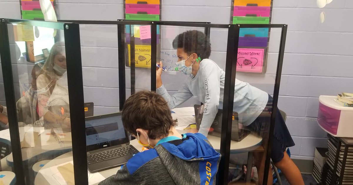 NmbMrs's tweet photo. Yesterday we put our plexiglass to good use to learn punctuating quotations! Plexiglass, expos, and play-doh... what more do we need?? #nmbmchiefs #relentless https://t.co/f1LzcMRPkM