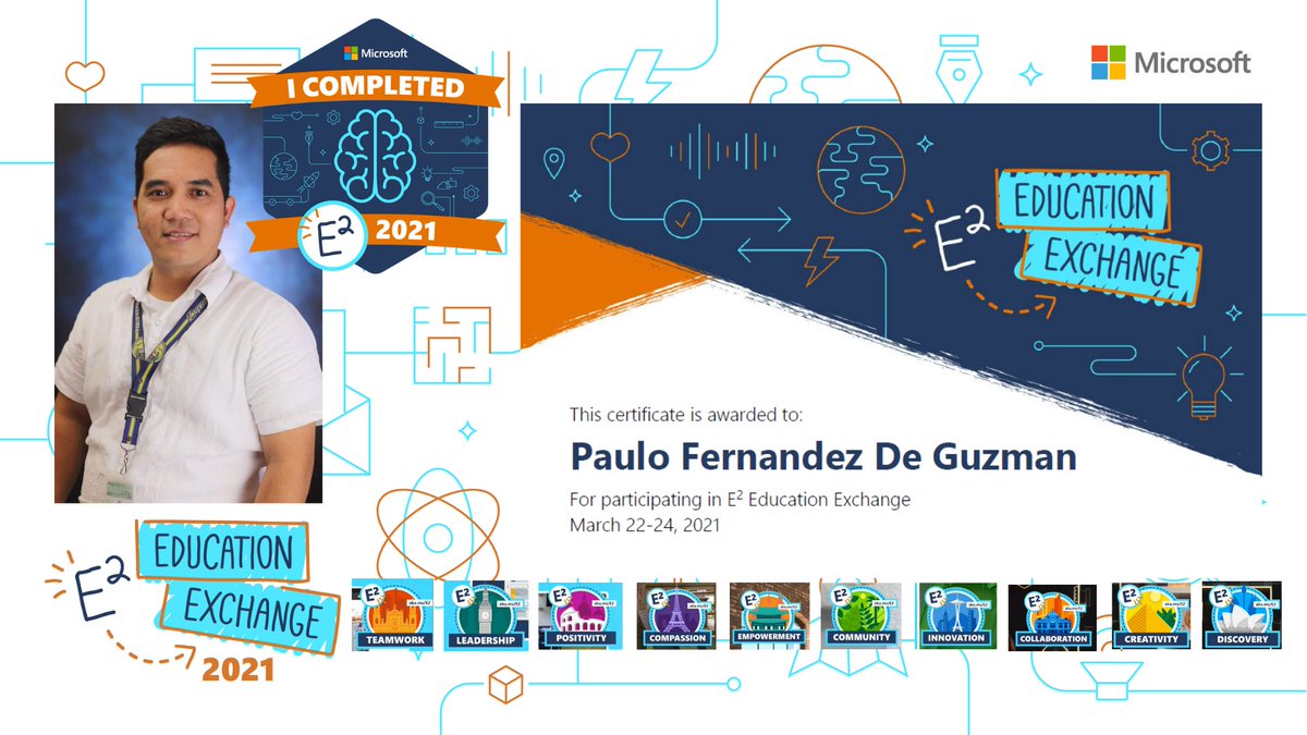 #iSpyE2 
#MicrosoftEDU 
Thank you for Microsoft