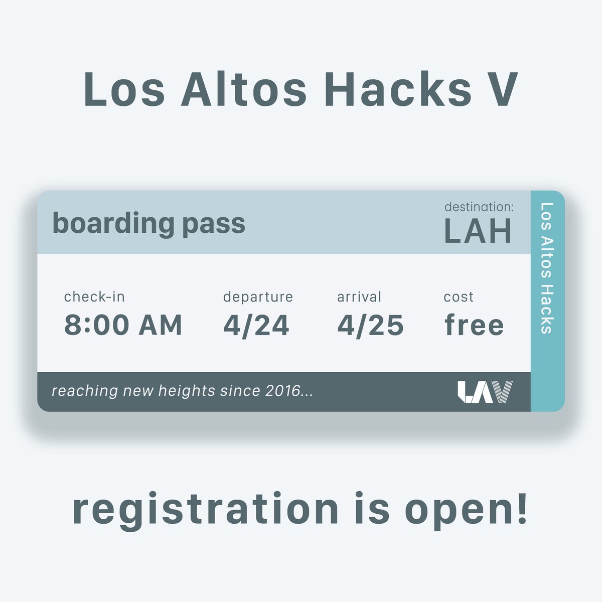 Los Altos Hacks tweet media