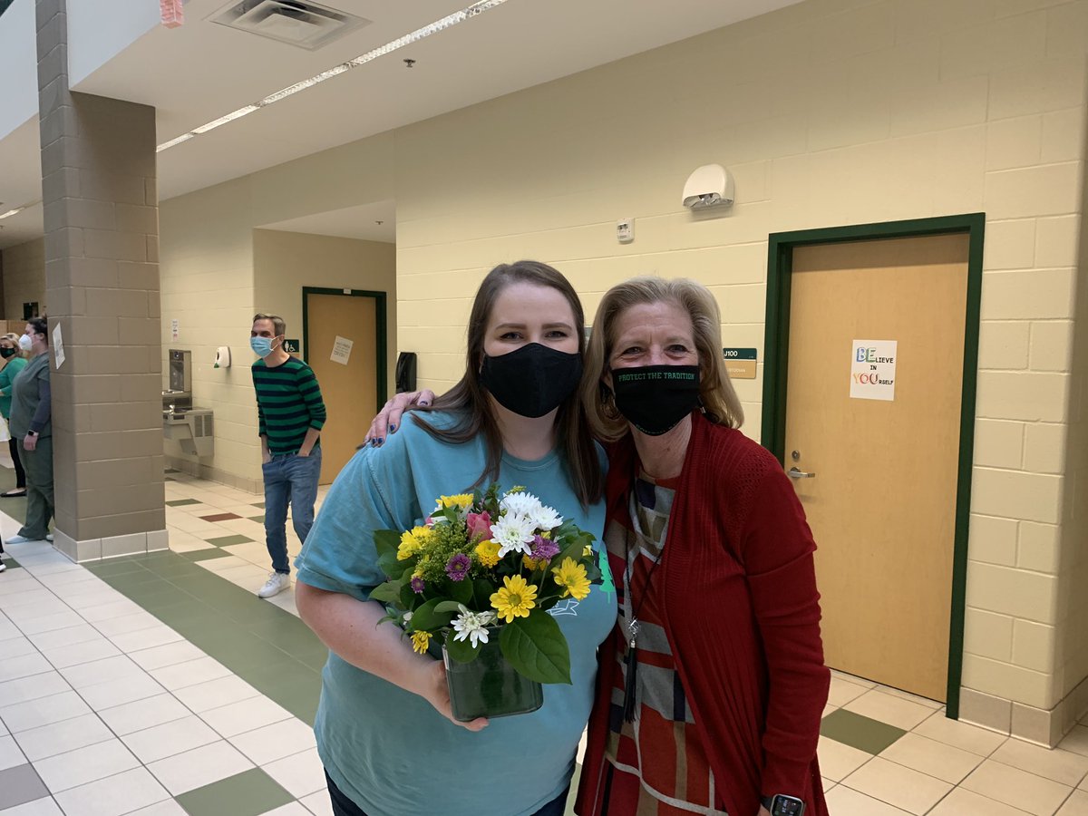 Carroll_Middle's tweet photo. Congratulations to our CMS Teacher of the Year, Carlie Ross!  Carlie, you’re a Rockstar!!! @Carrollisd https://t.co/lJVjzWDUM7