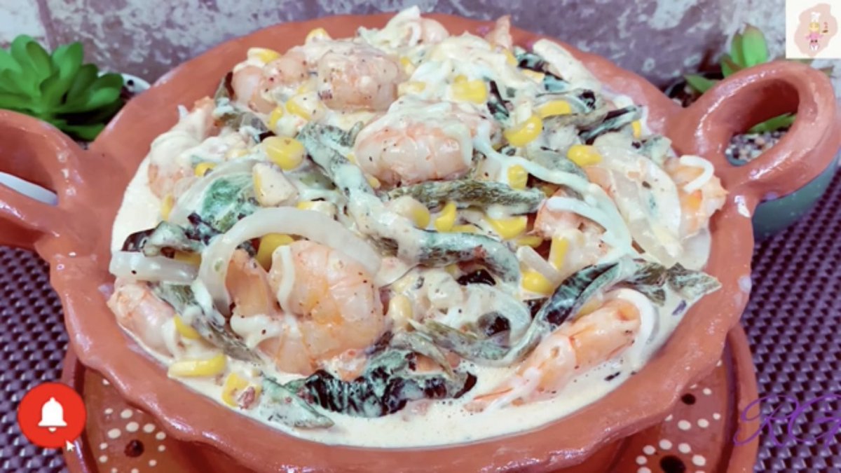 RGabitta's tweet photo. https://t.co/y8Yhu8C2Av

Rajas con camarones, es una receta deliciosa, ojalá la preparen estoy segura que le va a encantar... Mil gracias por visitar mi canal un abrazo enorme 😉 #rajasconcamarones #camarones #rajas #camaronesalacrema #mariscos #recetasdecuaresma #cuaresma https://t.co/mrVfRH6gNu
