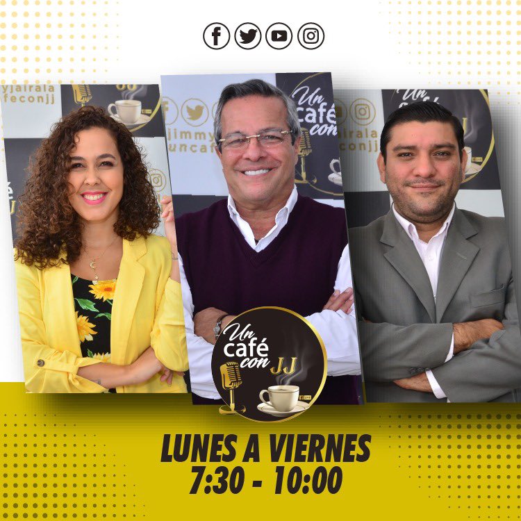 cubalondra's tweet photo. De lunes a viernes, no te pierdas  @UnCafeConJJ 

Pilas, esta foto es su única oportunidad de ver a @Kelme_boy sonreír (algo) 🤣 https://t.co/f0XSEvHCfQ