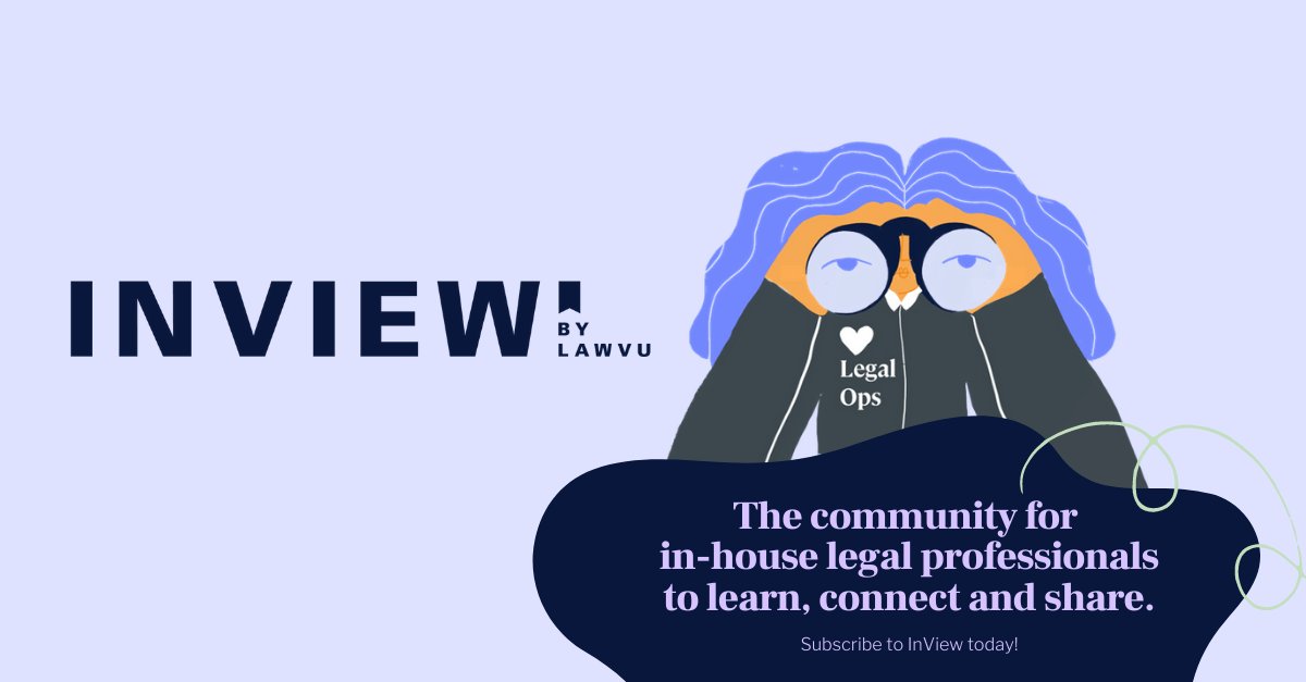 Today we welcome you to InView - our new community for in-house professionals to share, connect and learn. 

The official launch isn’t until next week, but we thought we’d invite you to sign up pre-launch so you're ready for the official unveiling!

inview.lawvu.com