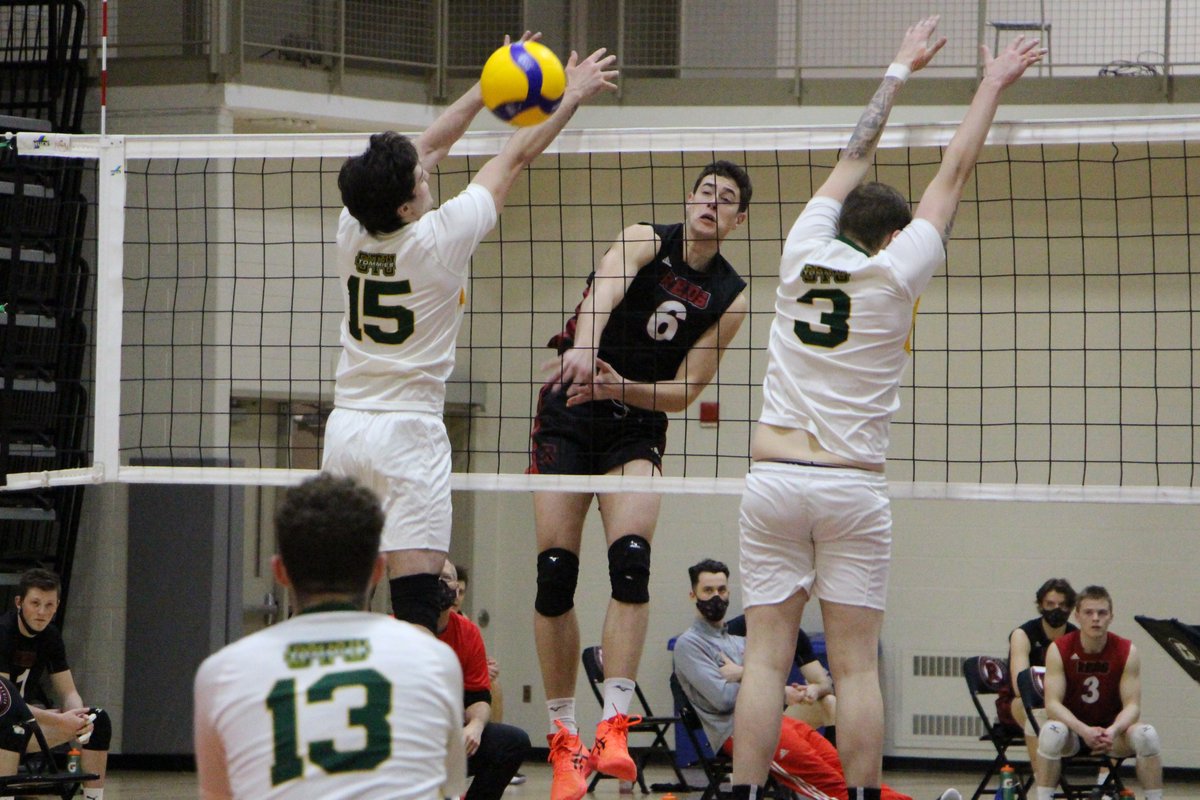 MVB: <a href="/unb_mvb/">UNB REDS Men's Volleyball</a> and <a href="/STU_Volleyball/">STU Men's Volleyball</a> meet in second controlled scrimmage. <a href="/TommiesSTU/">STU Tommies</a> 

bit.ly/3tPOIRg

#goredsgo