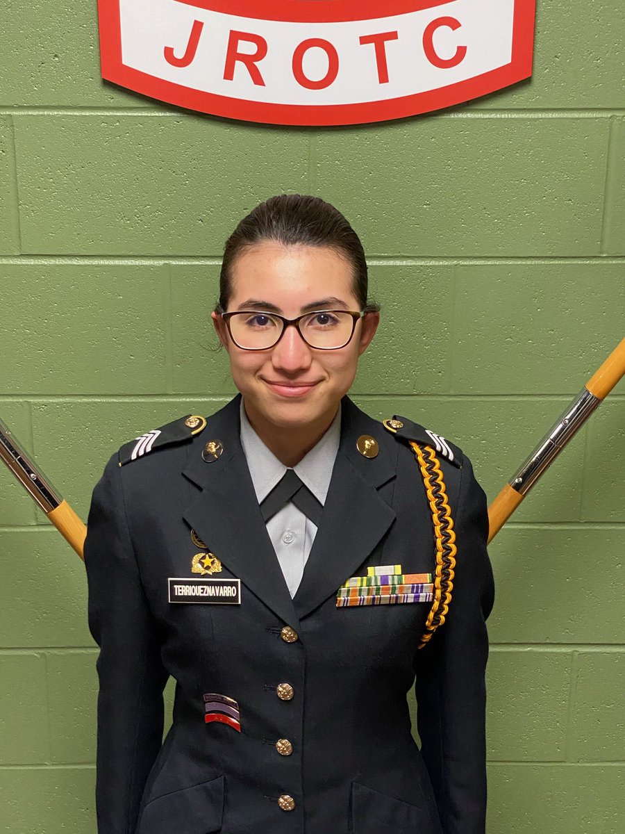 SC_JROTC's tweet photo. Our Cadet of the month winner for March is Cadet Melany Terriquez-Navarro from Echo Company! You did a superb job cadet, you deserved it! We look forward to seeing you for Cadet of the Year. Congratulations! https://t.co/3e157jid0g